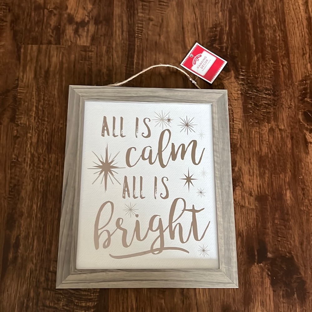 New Christmas sign